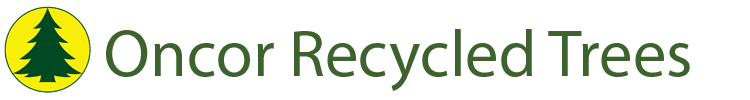 Oncor Recycled Trees Logo